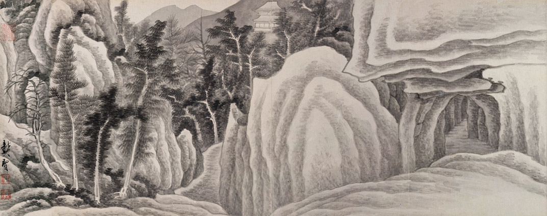 秋山不老圖